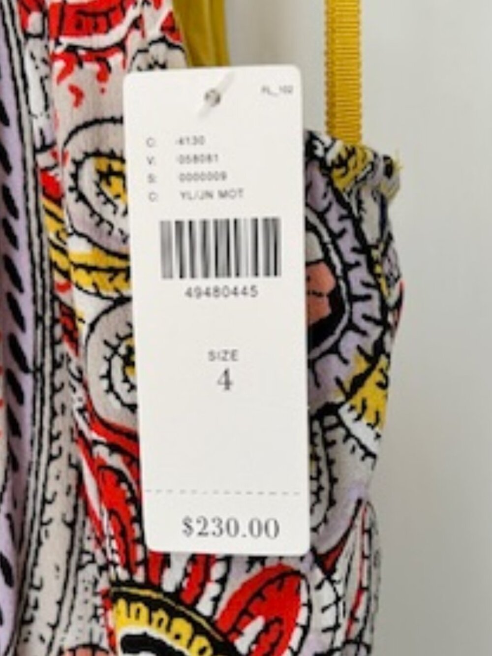 NWT Maeve x Anthropologie Myriam Maxi Dress | Size 4 | Floral Scarf Print - Picture 12 of 12